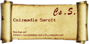Csizmadia Sarolt névjegykártya